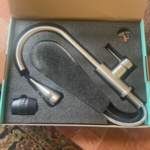 Stainless Steel Pull-Down Kitchen Faucet - Brushed Nickel New in box
